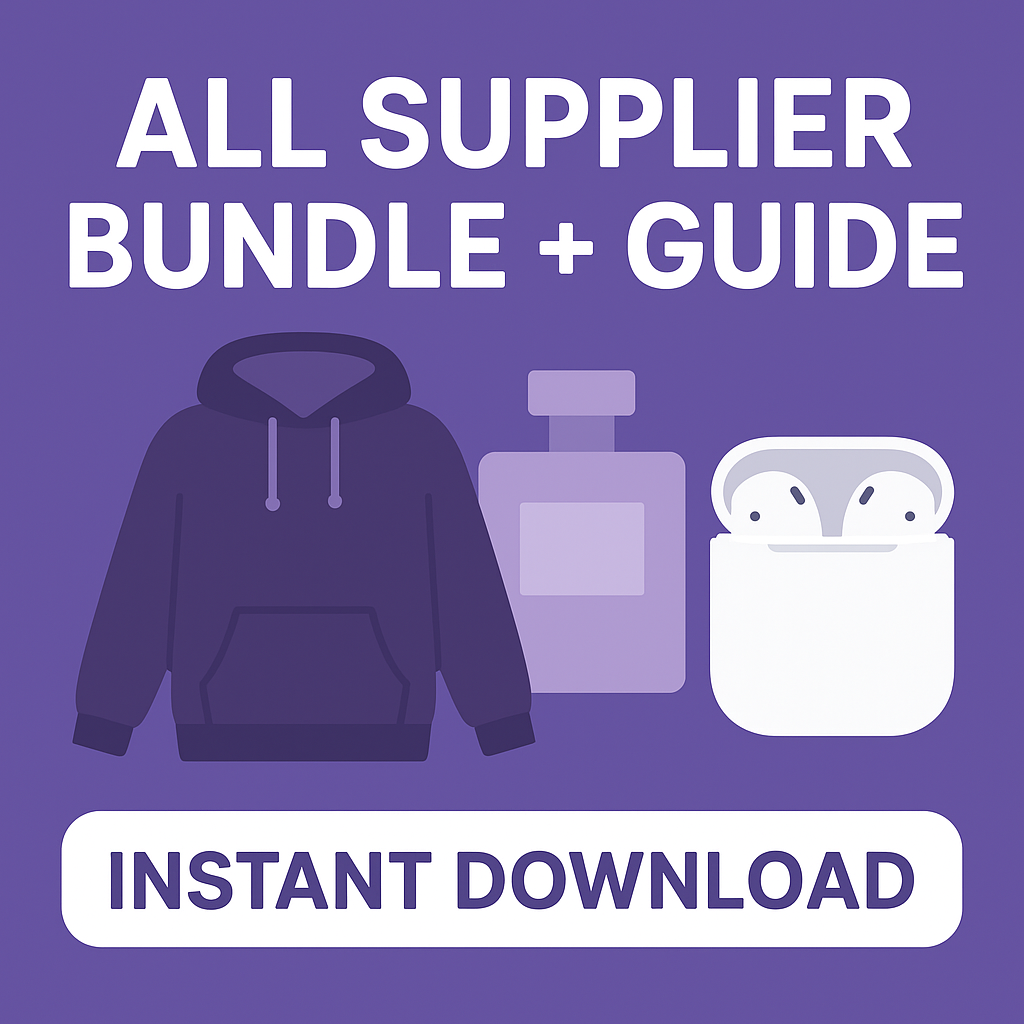 All Suppliers bundle + guide